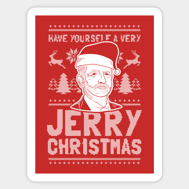 Have Yourself A Very Jerry Christmas Jeremy Corbyn Christmas Jumper